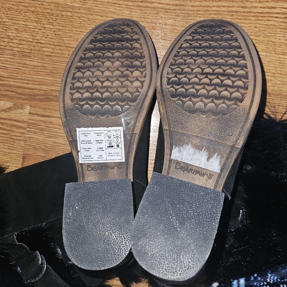 Bear paw Madeline Black heel boots  size 10 - Picture 7 of 7